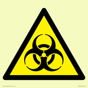 W009 Warning: Biological hazard